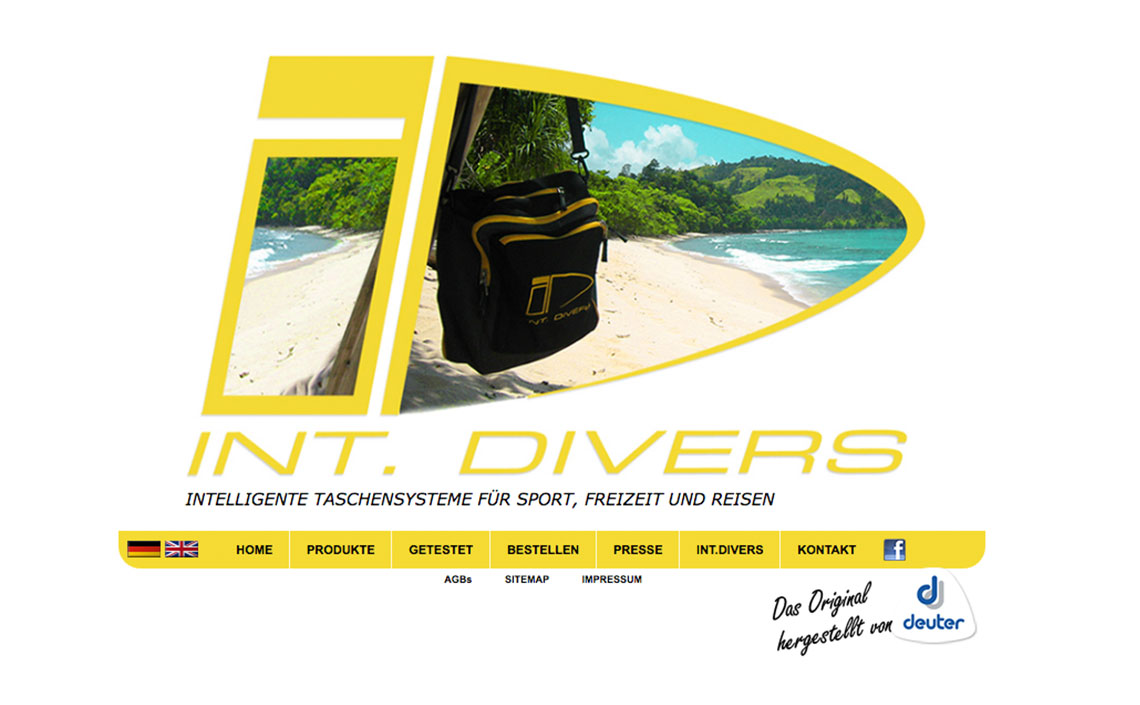 Int. Divers Website